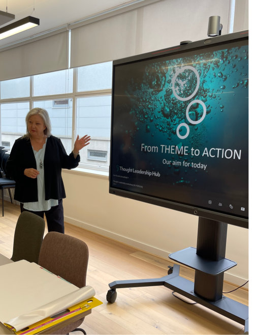Sue running thought leadership framework workshop